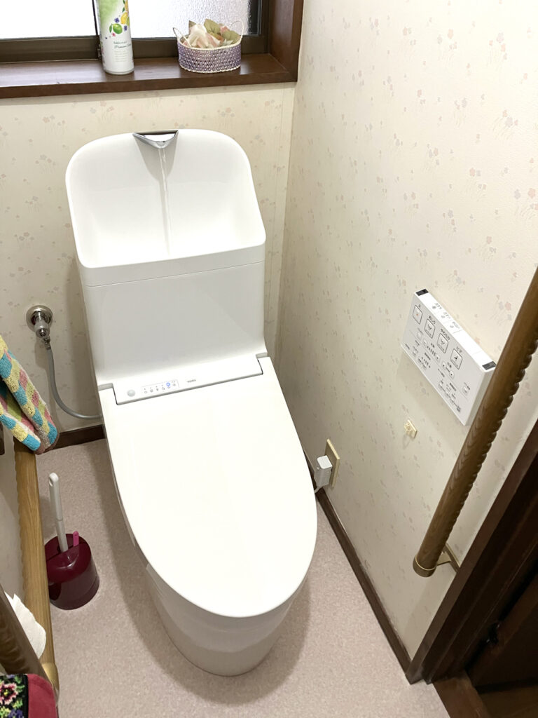 【富山市｜トイレリフォーム2箇所】水漏れ・老朽化対策で安心＆快適空間へ　