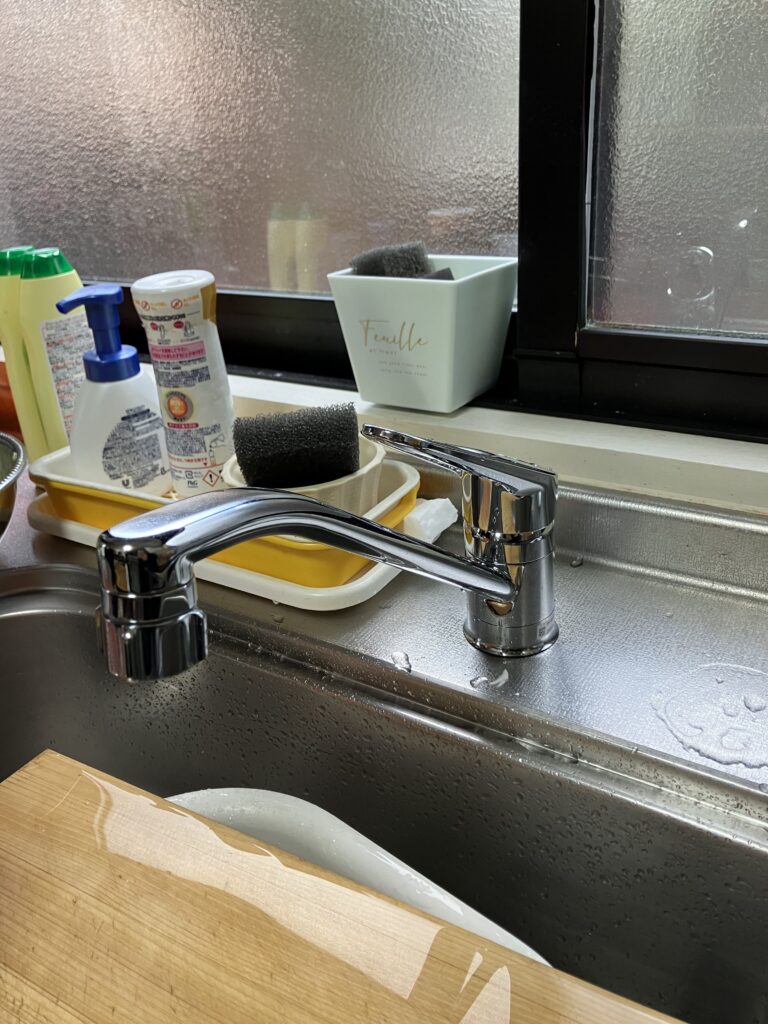 【富山市｜水栓交換】キッチンの水漏れも解消！リクシルの最新水栓で快適生活