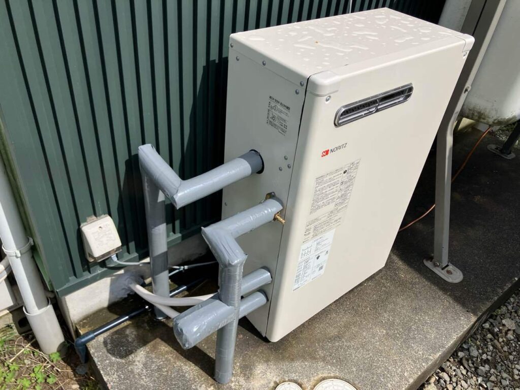 【富山市｜給湯器交換】ノーリツ製へ更新！寒い季節も安心・快適に