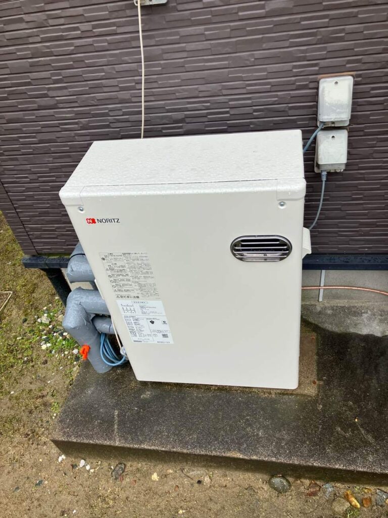 【射水市｜石油給湯器交換】20年以上使用した給湯器を最新フルオートタイプに交換し安心・快適な暮らしへ
