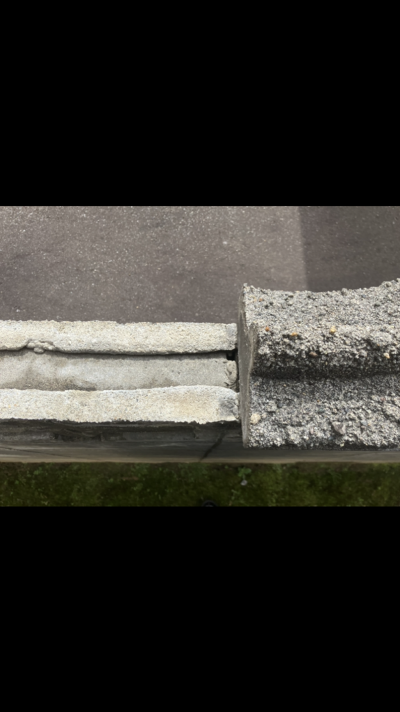 【富山市｜ブロック塀の雪害対策】天端モルタル塗り補修工事で安全性を確保